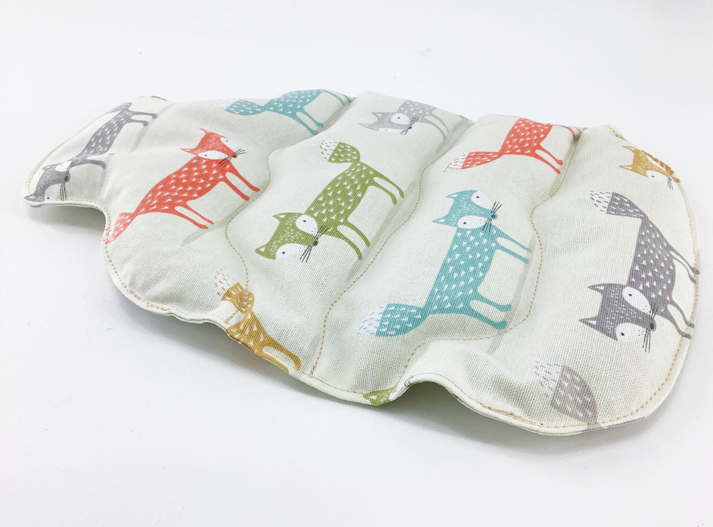 Fox Wheat Bag. Hot Water Bottle Shaped Heat Pack. Handmade Warming Fox Lovers Gift