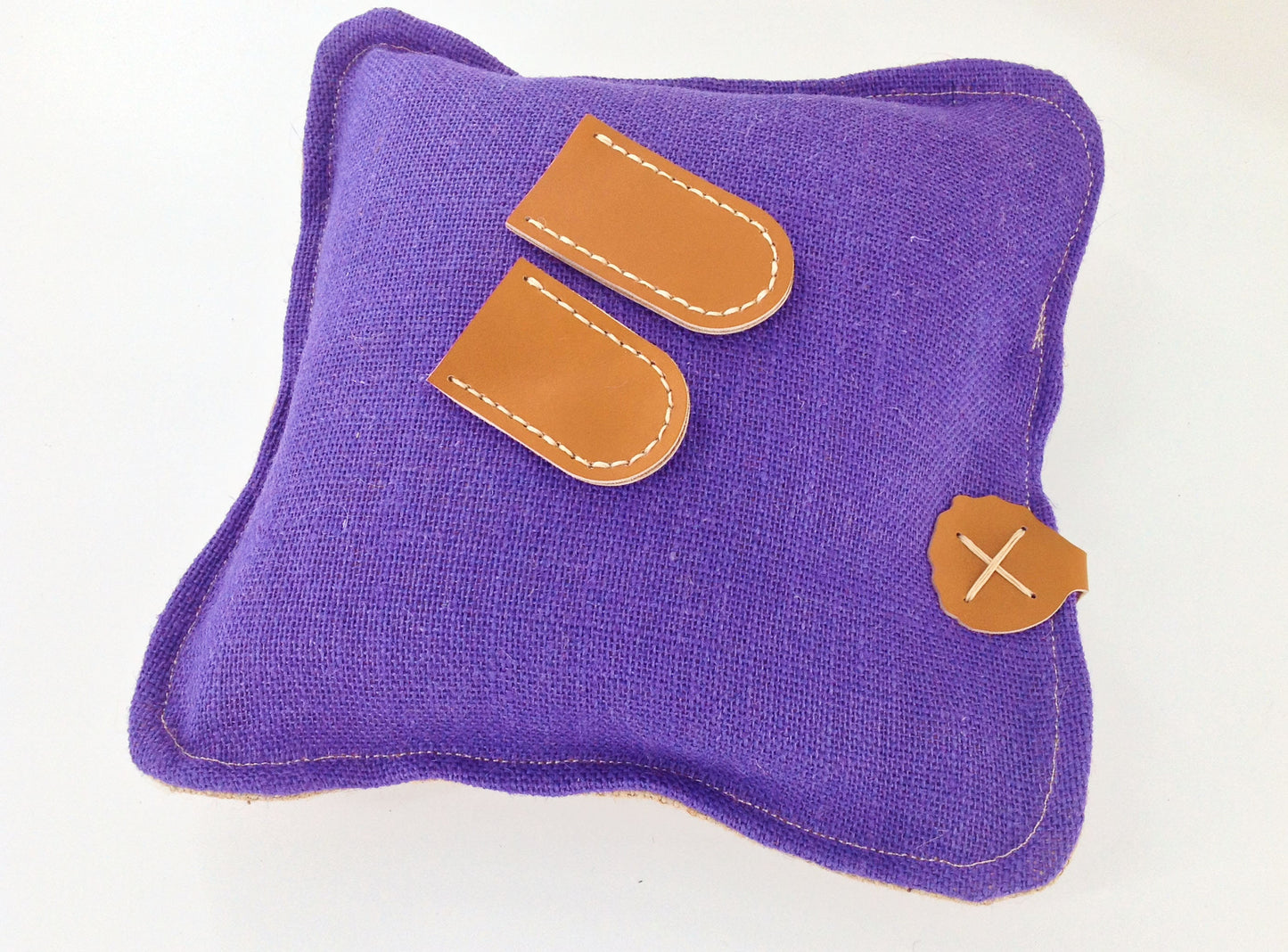 Large Needle Felting Mat. 12 inchSquare pre filled in purple