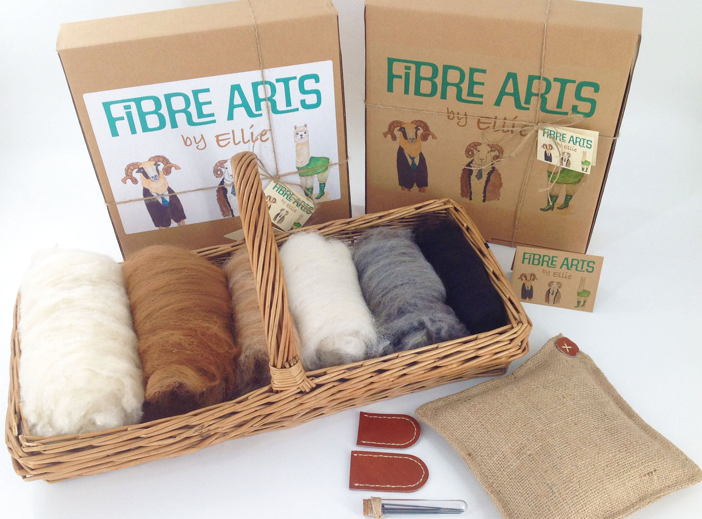 Alpaca Needle Felting Starter Kit