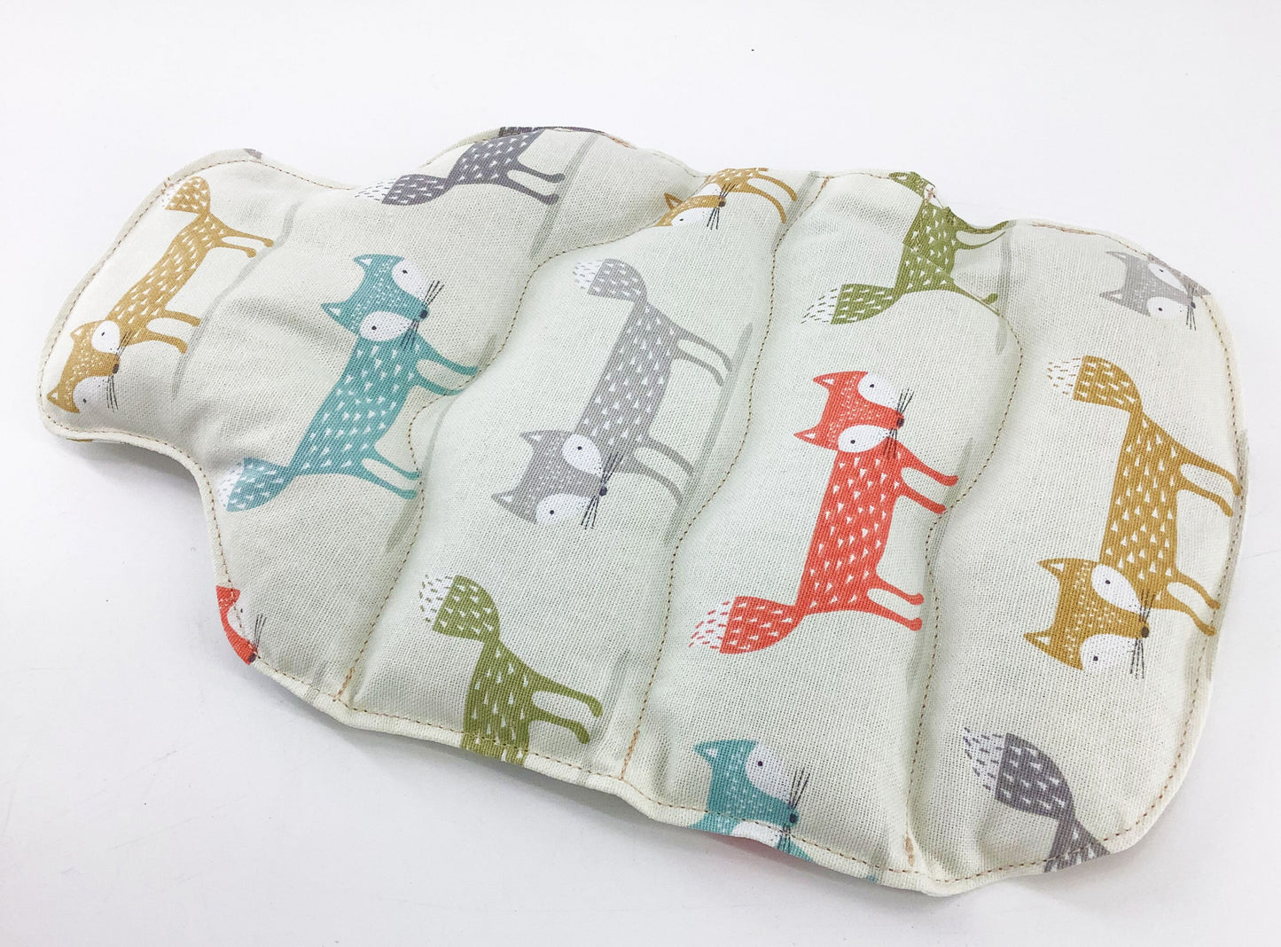 Fox Wheat Bag. Hot Water Bottle Shaped Heat Pack. Handmade Warming Fox Lovers Gift