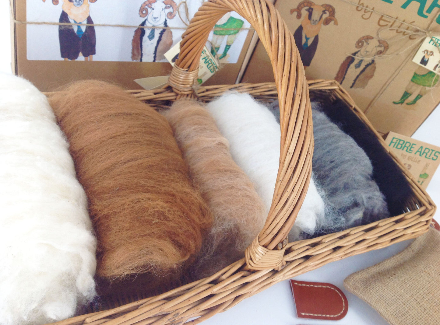 Alpaca Needle Felting Starter Kit
