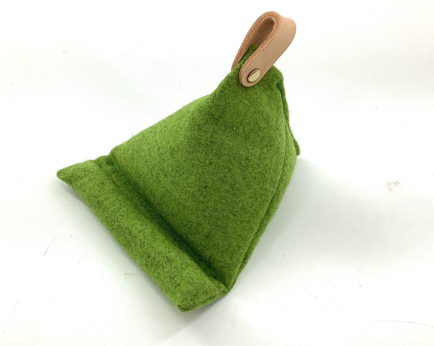 Kindle, Phone or Tablet Custom Weighted Bean Bag in Pure Wool. Sturdy Enough to hold Any Size. Personalised Gift