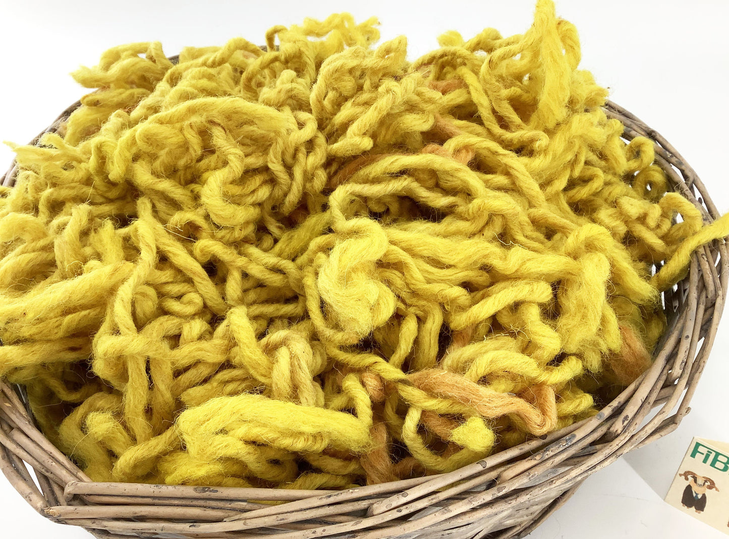 Rug Yarn for Punch Needle, Rug Making, Creative Weaving or Tapestry. Chunky 100% Wool in Yellow Shades