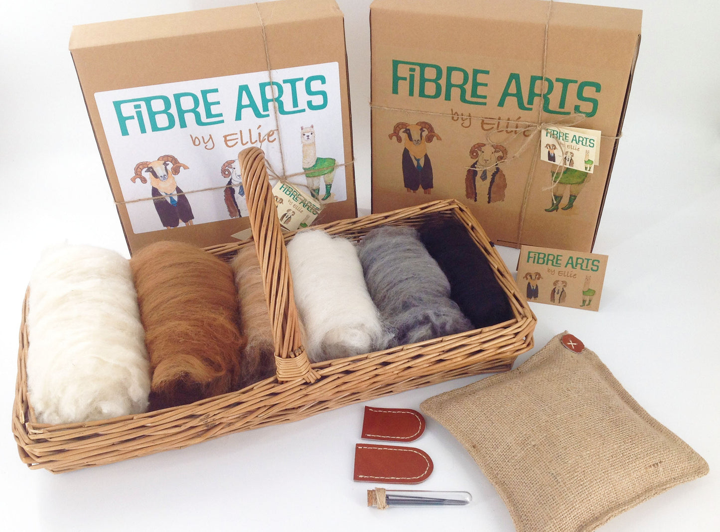 Alpaca Needle Felting Starter Kit