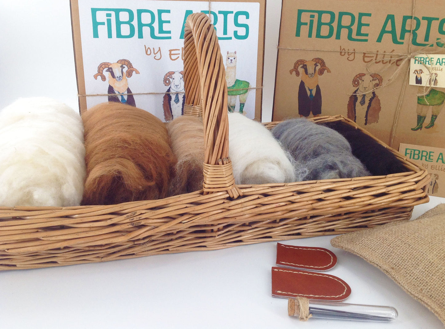 Alpaca Needle Felting Starter Kit