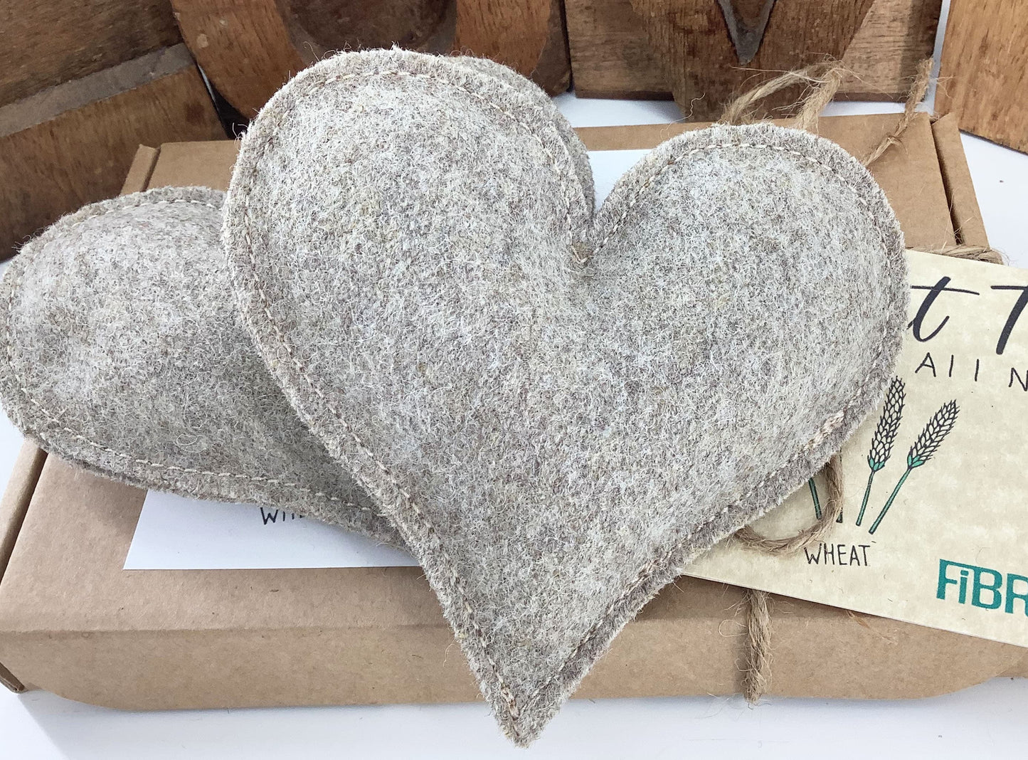 Hand Warmers. Wool Heart Shaped Mini Pocket Microwaveable Wheat Bags. Lavender Scented or Unscented Hand Crafted Gift