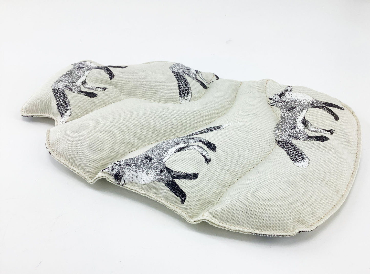 Wheat Bag. Fox Themed Microwave Hot Water Bottle Shaped Heat Pack. Scented or Unscented Hands Crafted Fox Lovers Gift