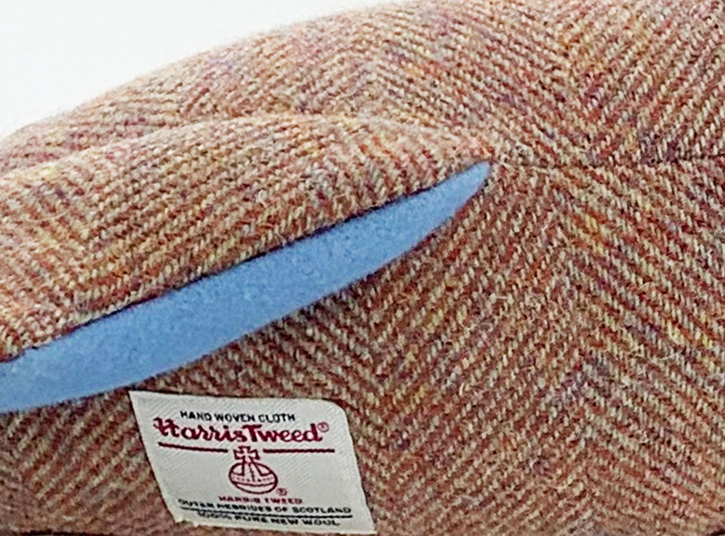 Harris Tweed Squid Toy Softie. Novelty Cushion Room Decor. Hand Crafted 100% Wool